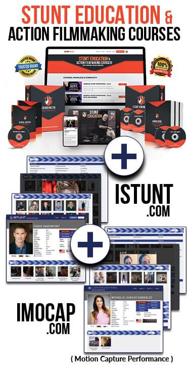 Stunt Education & Action Filmmaking Courses PLUS iStunt Membership